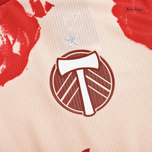 Portland Timbers Soccer Jersey Heritage Rose Kit (Player Version) 2022