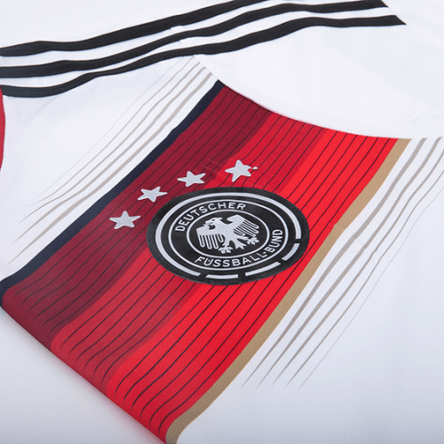Germany MÜLLER #13 Retro Jersey Home Replica World Cup 2014