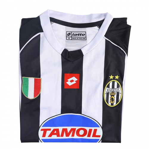 Del Piero #10 Juventus Retro Home Jersey 2002/03