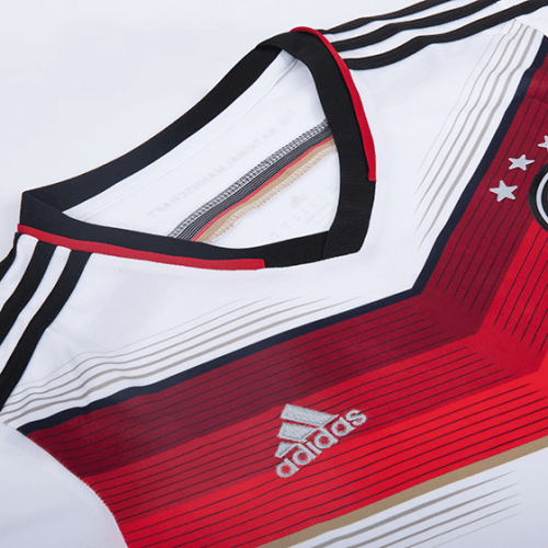 Germany MÜLLER #13 Retro Jersey Home Replica World Cup 2014