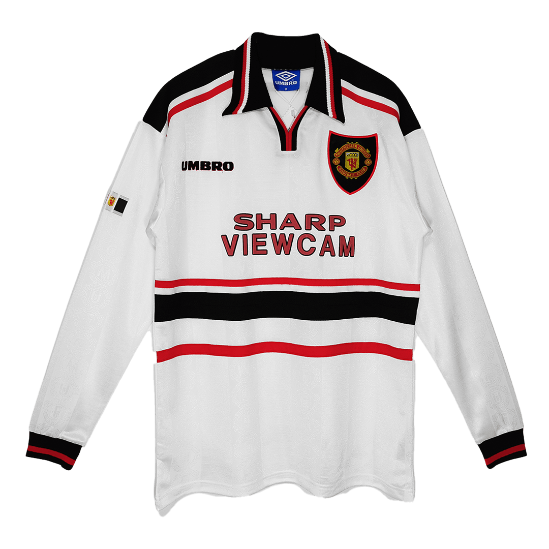 Manchester United Retro Long Sleeve Away Jersey 1998/99