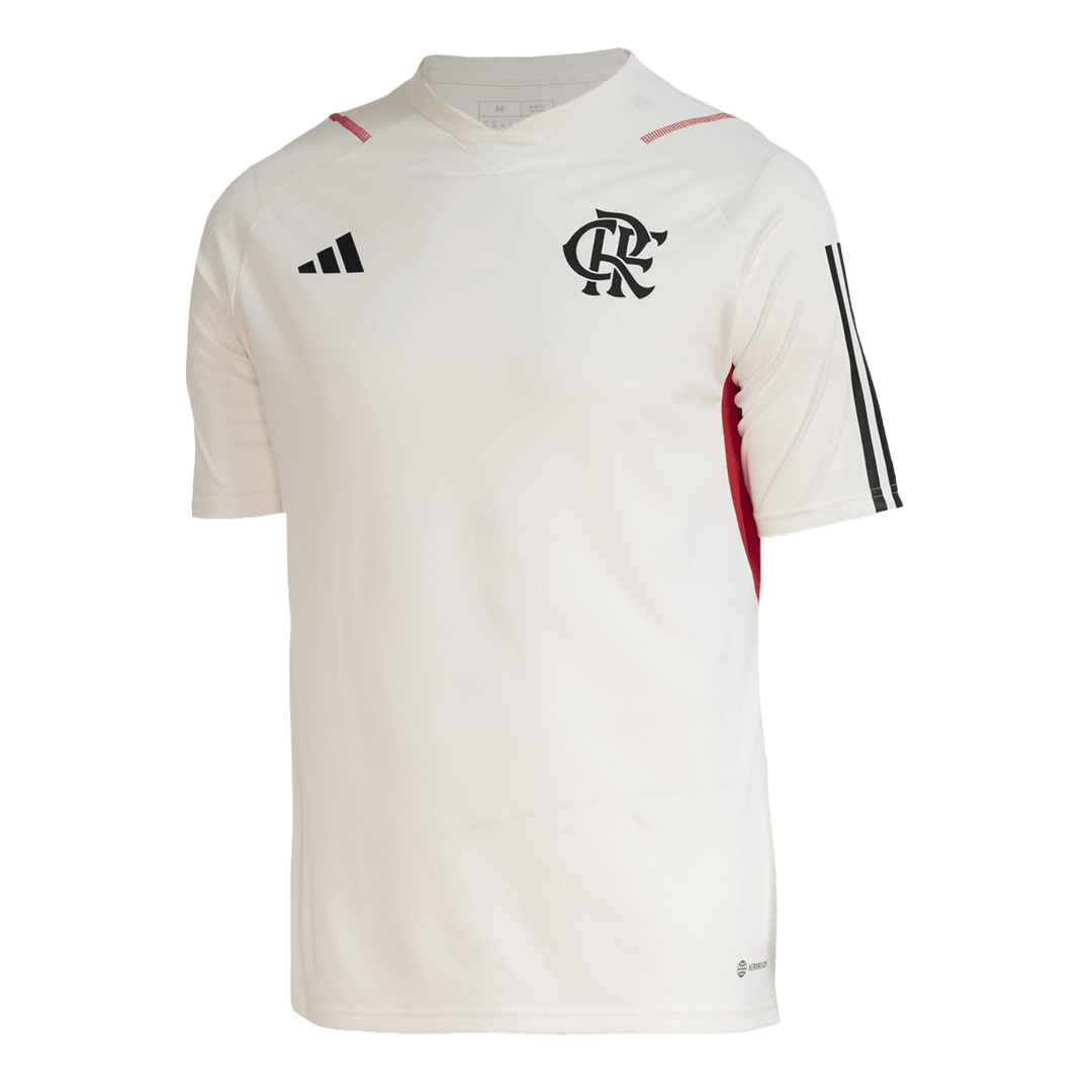 CR Flamengo Pre-Match Jersey White Replica 2023/24