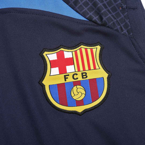 Barcelona Sleeveless Training Kit (Top+Short) Navy 2022/23