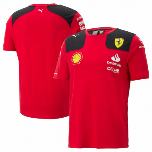 Scuderia Ferrari  F1 Racing Team T-Shirt 2023