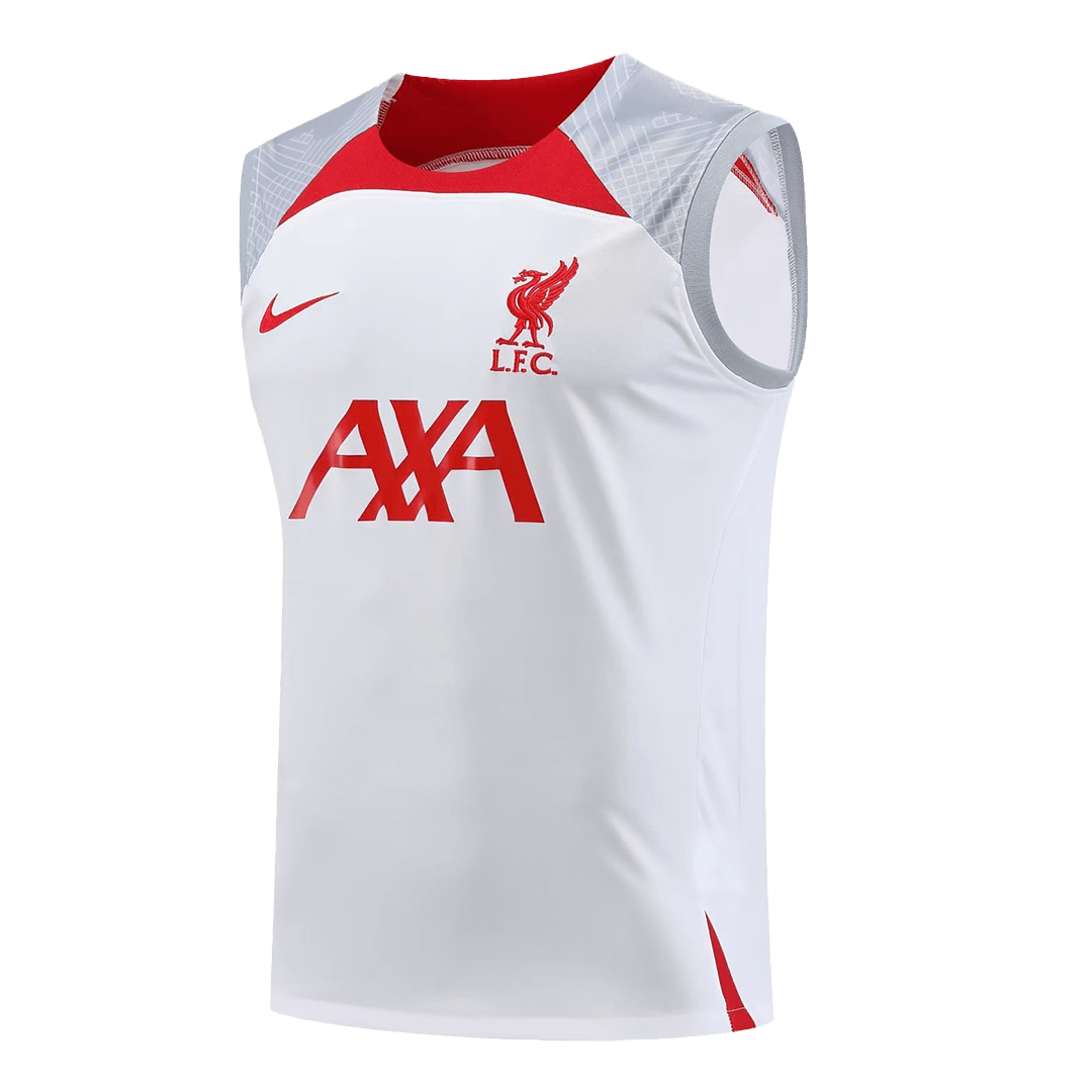 Liverpool Sleeveless Training Kit White 2023/24