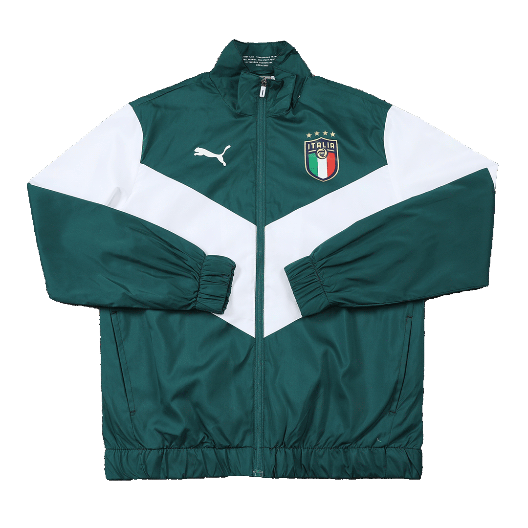 Italy Windbreaker Jacket Green 2022