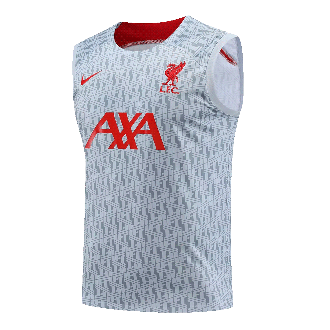 Liverpool Sleeveless Training Kit (Top+Shorts) Gray 2023/24