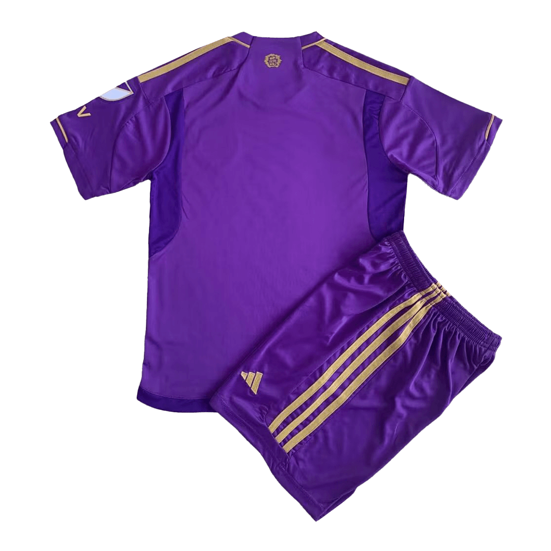 Kids Orlando City Home Jersey Kit Replica 2023