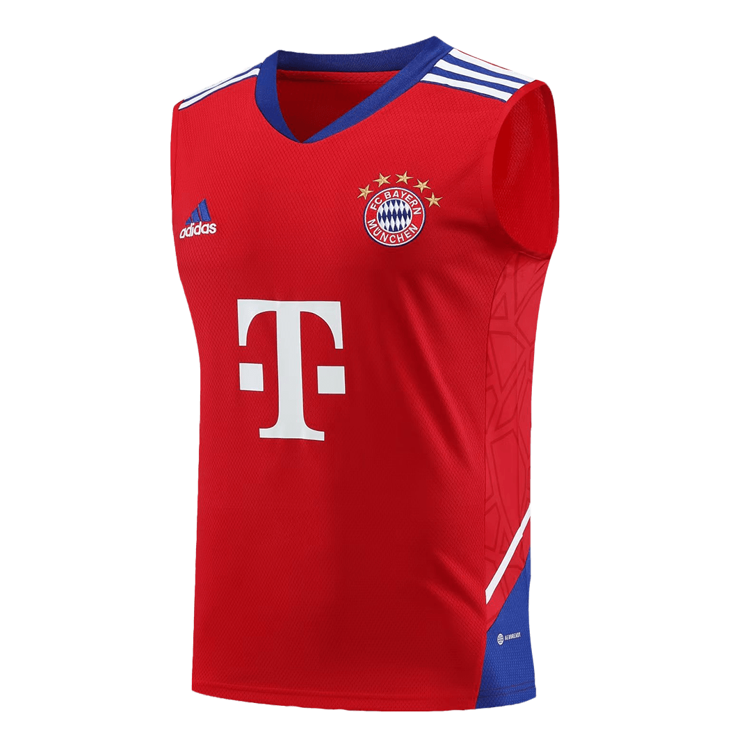 Bayern Munich Sleeveless Training Kit Red 2023/24