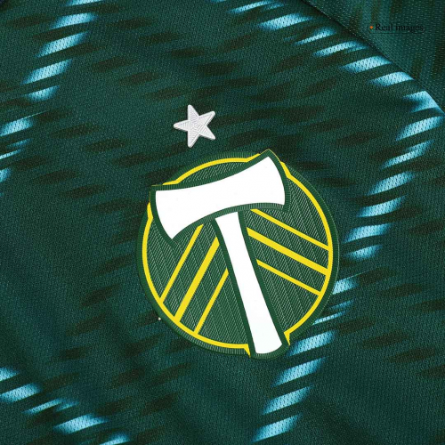 Portland Timbers Home Jersey Portland Plaid Kit Player Version 2023