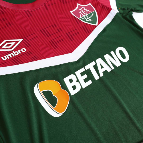 Fluminense FC Pre-Match Jersey Red&Green Replica 2023/24