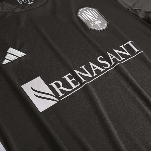 Nashville SC Away Jersey In Black Kit Replica 2023