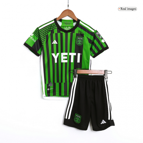Kids Austin FC Home Jersey Kit Replica 2023