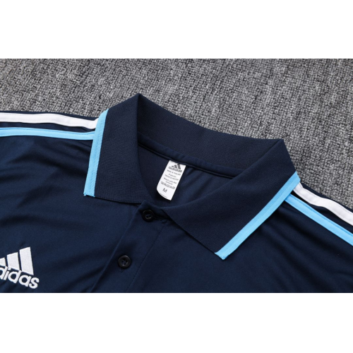 Argentina Polo Shirt Retro Version Navy 2023