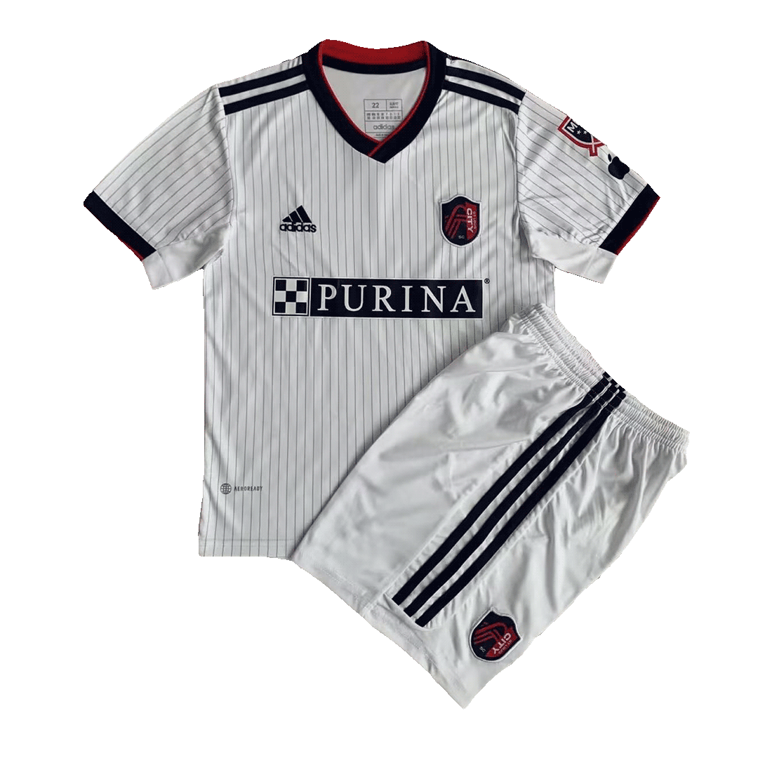 Kids St. Louis City SC Away Jersey Kit Replica 2023