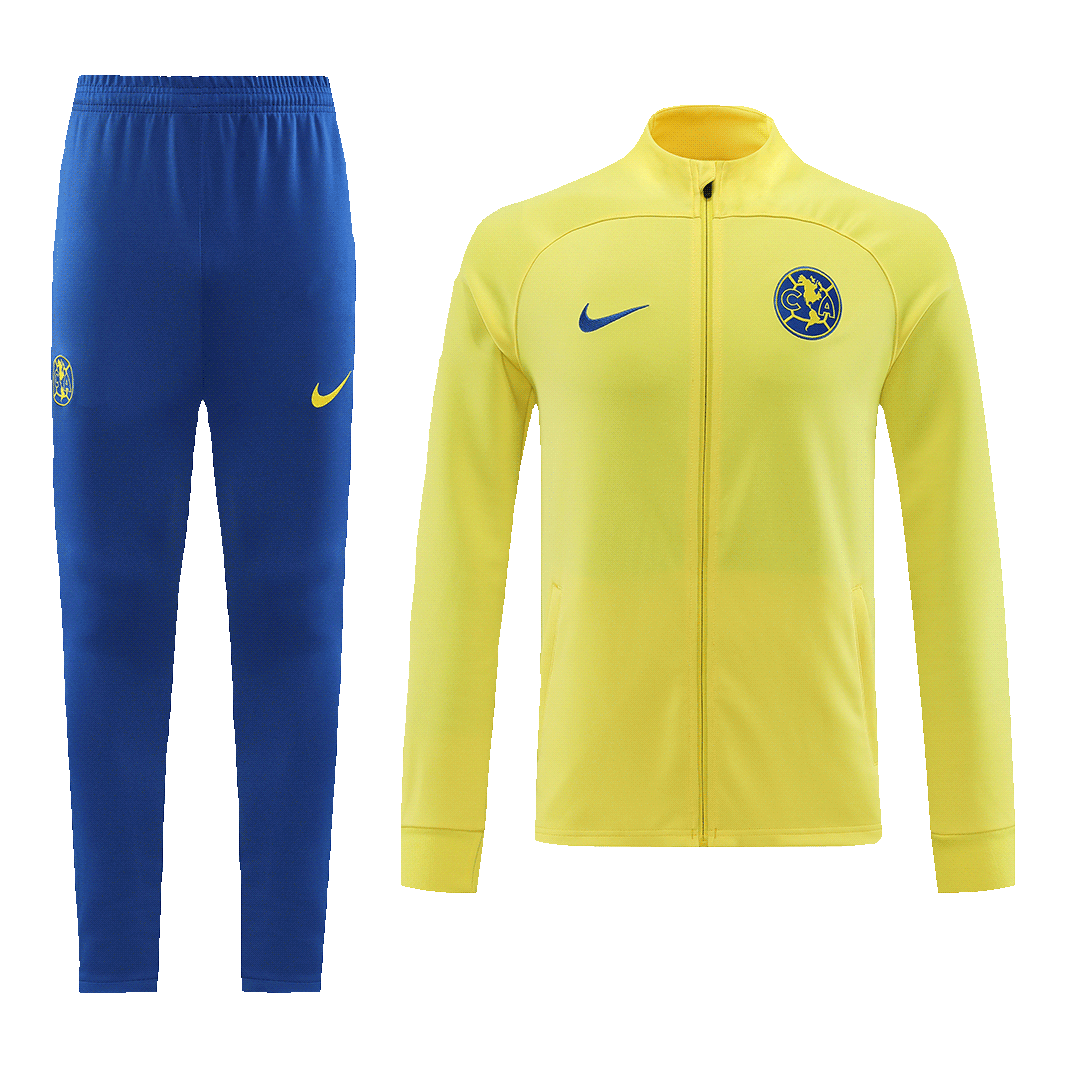 Club America Training Jacket Kit (Top+Pants) Yellow 2023/24