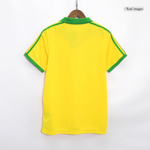 Retro Brazil Home Jersey 1977