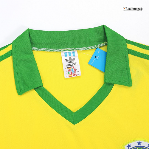 Retro Brazil Home Jersey 1977