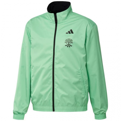 Austin FC On-Field Anthem Full-Zip Reversible Team Jacket Black/Green 2023