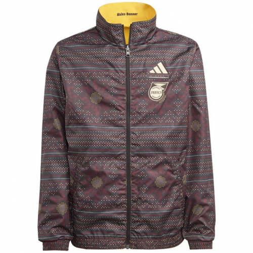 Jamaica On-Field Anthem Full-Zip Reversible Team Jacket Yellow/Black 2023
