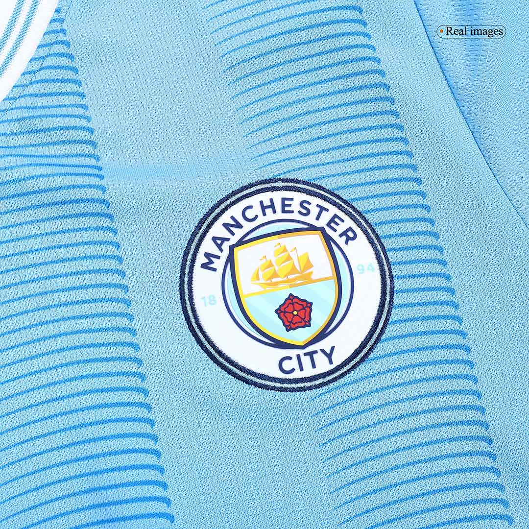 [Super Replica] Manchester City HAALAND #9 UCL Printing Home Jersey 2023/24
