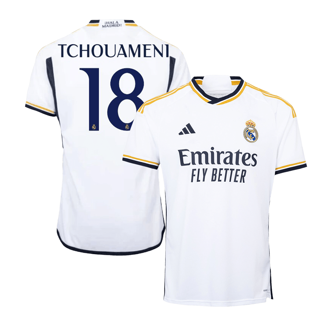 [Super Replica] TCHOUAMENI #18 Real Madrid Home Jersey 2023/24