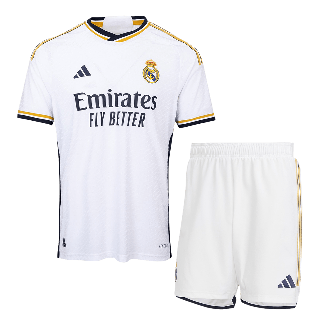 Real Madrid Home Kit Jersey+Shorts Player Version 2023/24