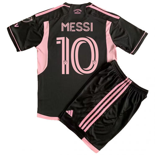 Kids Inter Miami MESSI #10 Jersey Away Kit 2023