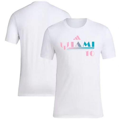 Inter Miami X Messi T-Shirt White 2023