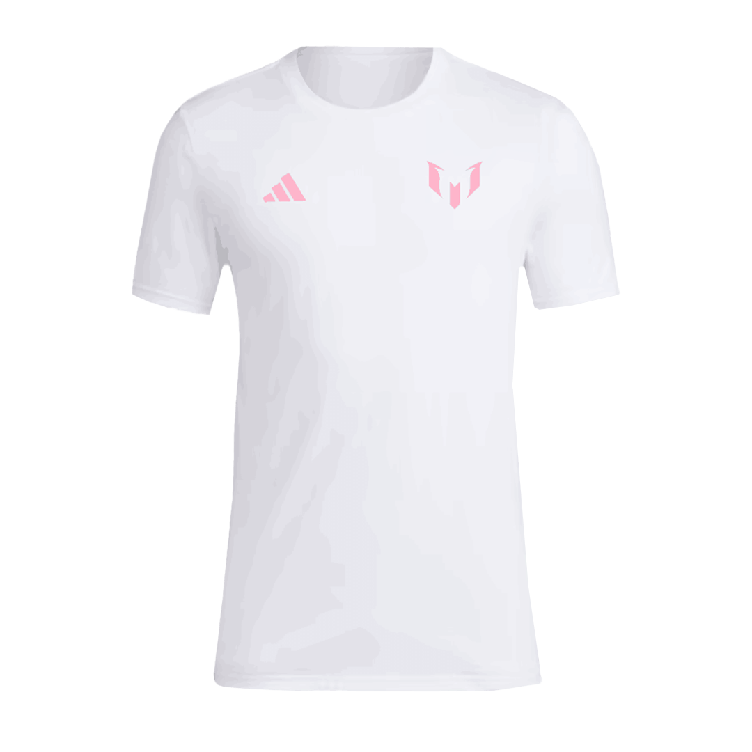 Inter Miami Messi Printing T-Shirt White 2023