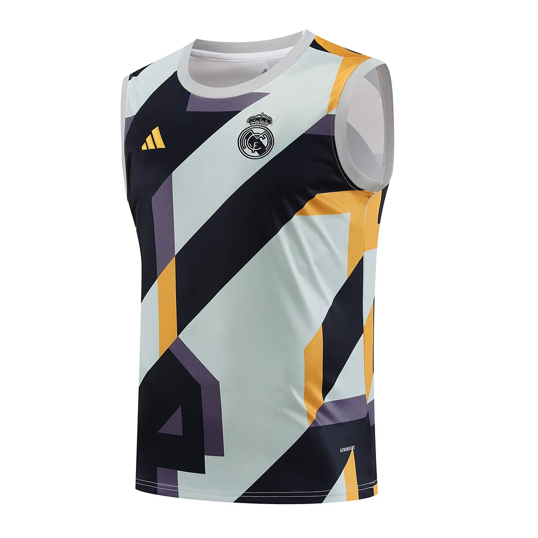 Real Madrid Sleeveless Training Kit (Top+Shorts) 2023/24