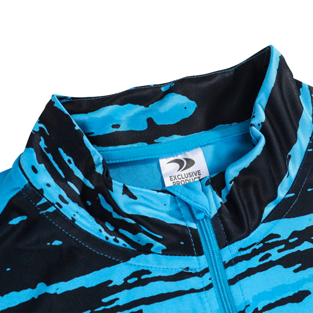 Al Nassr Zipper Sweatshirt Kit(Top+Pants) Blue 2023