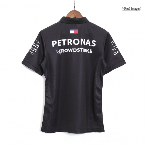 Mercedes AMG Petronas F1 Racing Team Polo - Black 2023