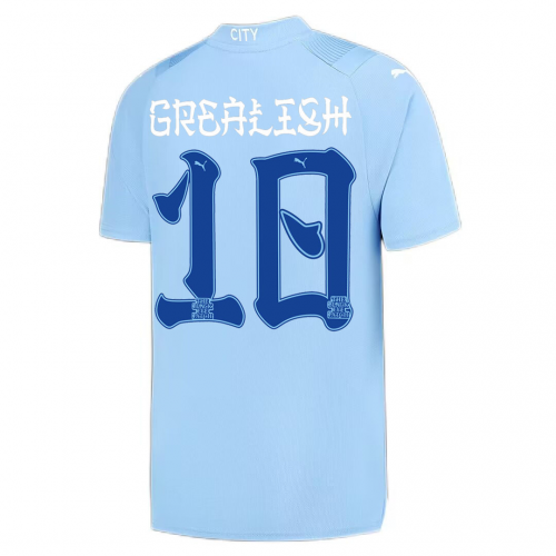 [Super Replica] Manchester City GREALISH #10 Japanese Tour Printing Home Jersey 2023/24