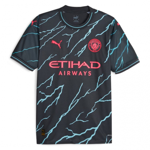 Manchester City STONES #5 Japanese Tour Printing Third Jersey 2023/24