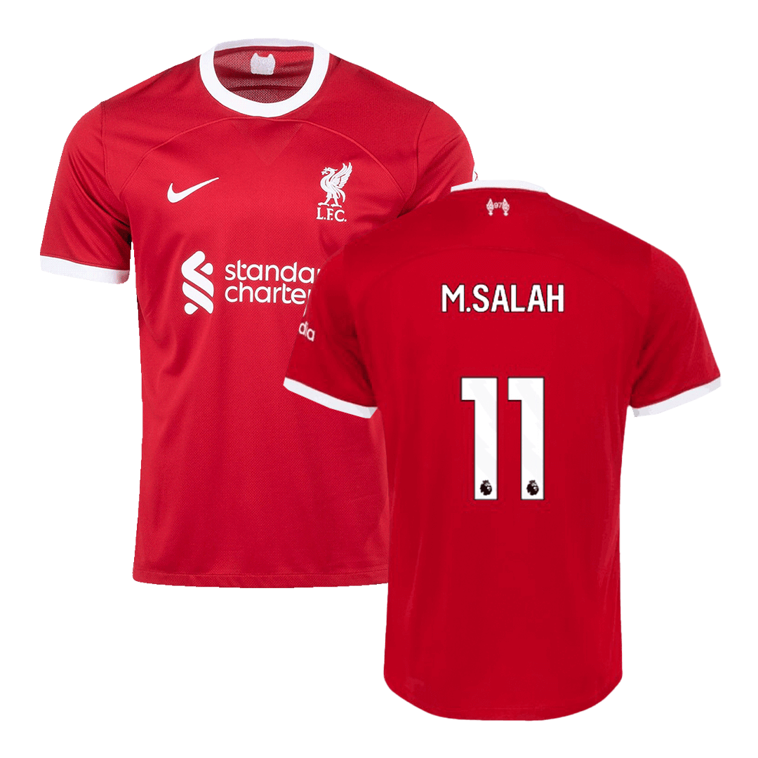 M.SALAH #11 Liverpool Home Jersey 2023/24