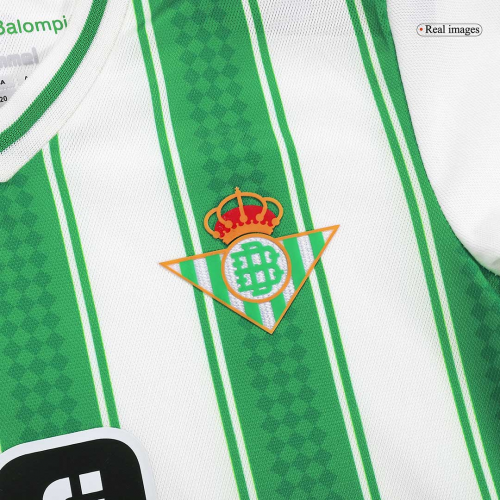 Kids Real Betis Home Kit Jersey+Short 2023/24