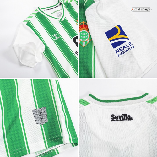 Kids Real Betis Home Kit Jersey+Short 2023/24