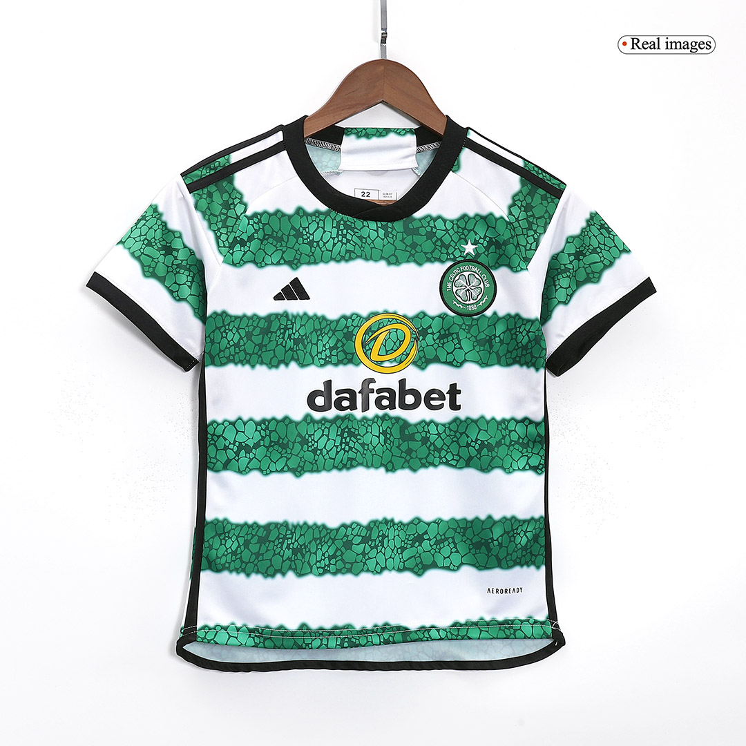 Kids Celtic Home Kit Jersey+Shorts 2023/24