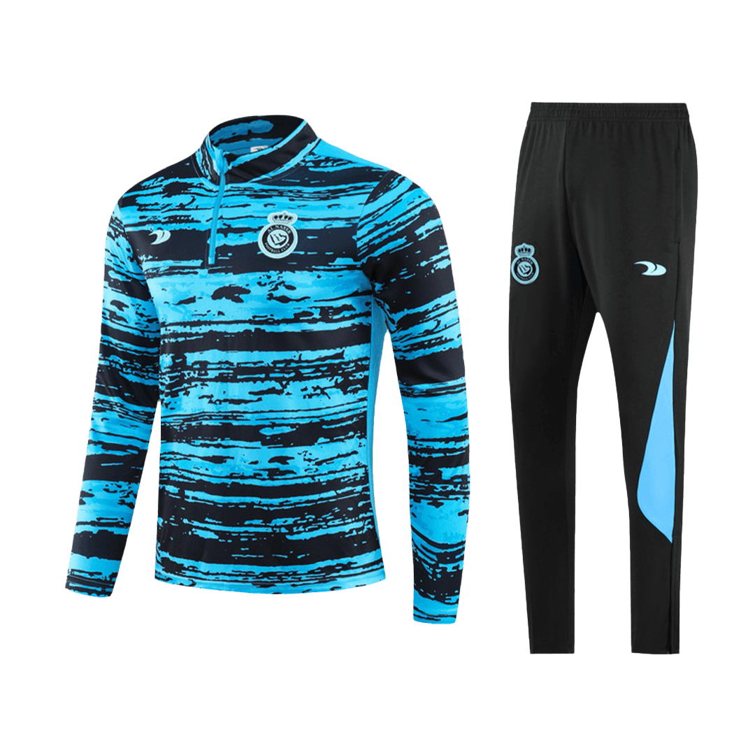 Kids Al Nassr Zipper Sweatshirt Kit(Top+Pants) 2023