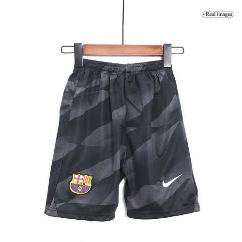 Kids Barcelona Goalkeeper Jersey Kit 2023/24