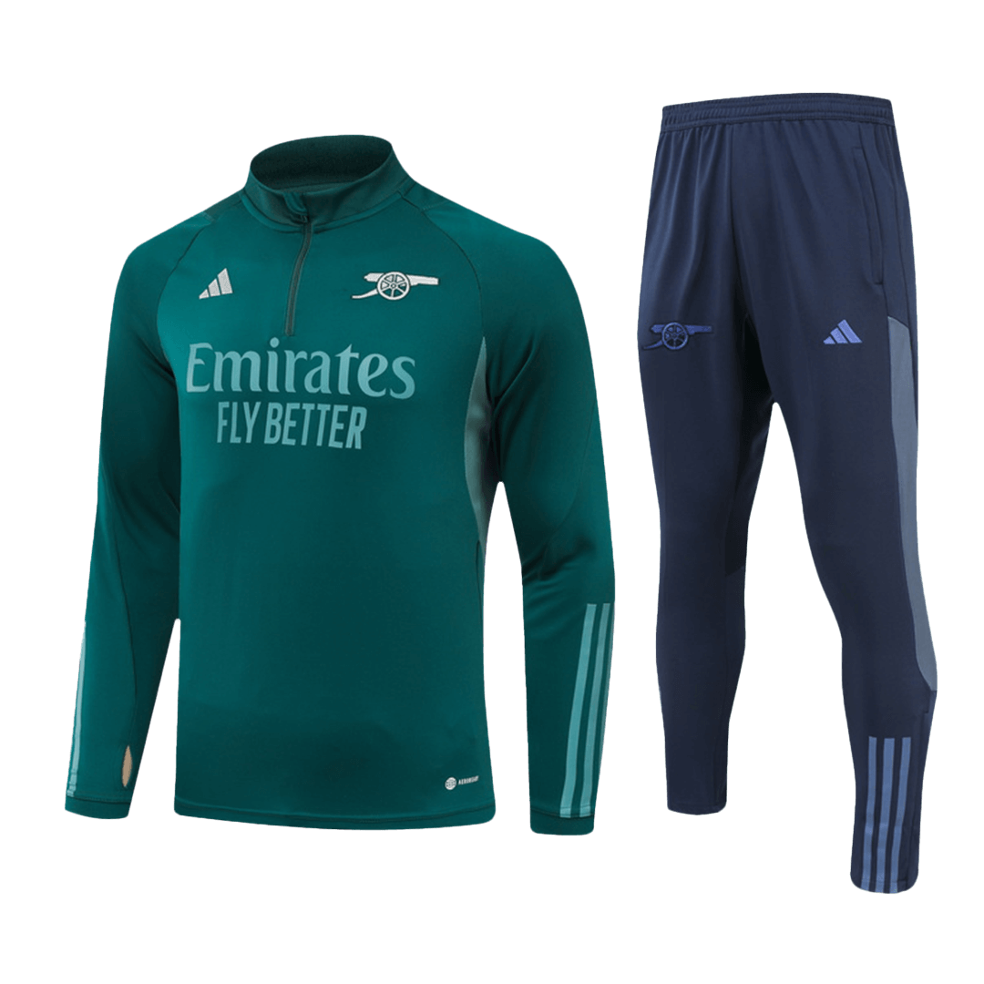 Arsenal Zipper Sweatshirt Kit(Top+Pants) 2023/24