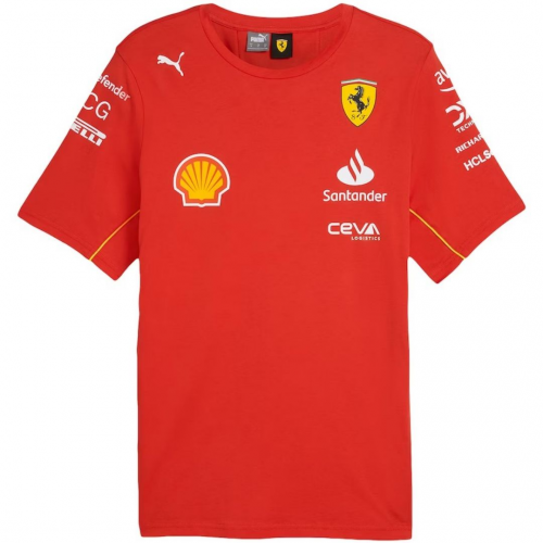Scuderia Ferrari  F1 Racing Team T-Shirt 2024