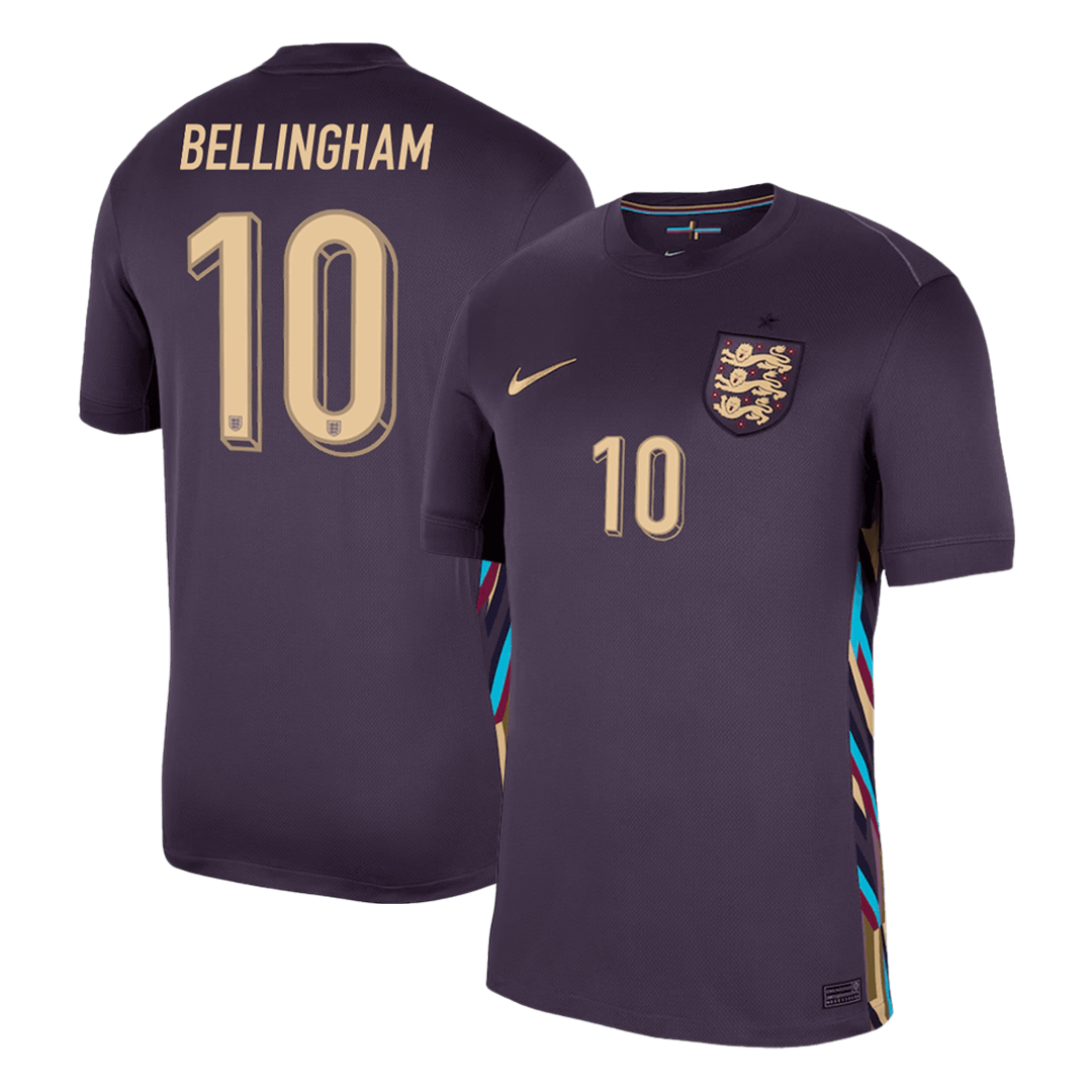 BELLINGHAM #10 England Away Jersey 2024