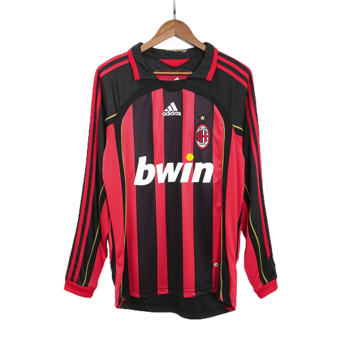 AC Milan Retro Jersey Home Long Sleeve 2006/07