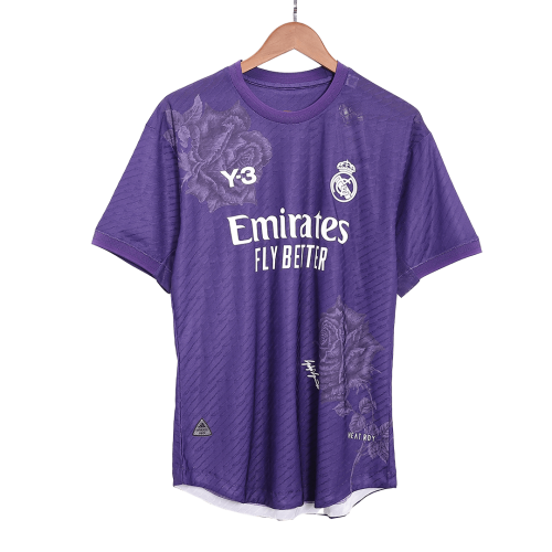 Real Madrid Y-3 Fourth Jersey Purple Player Version 2023/24