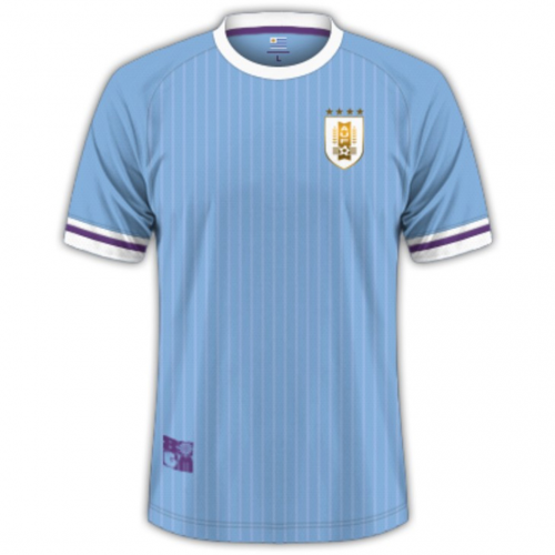 Uruguay Home Jersey Player Version Copa America 2024
